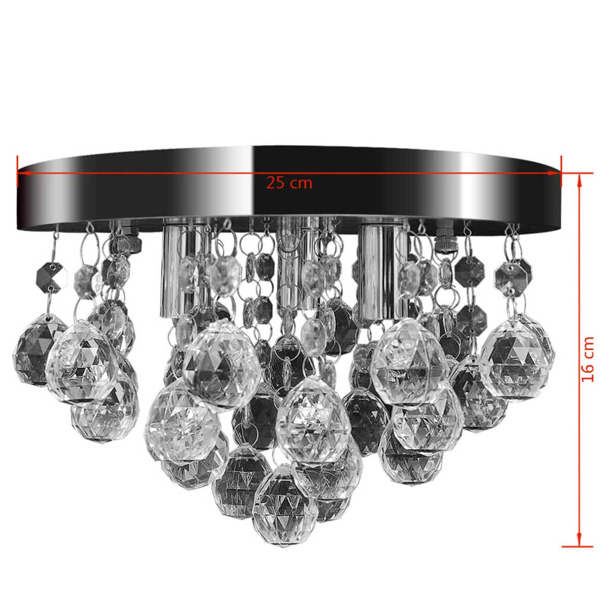 lampara-de-techo-cristal-diseño-cromado-medidas