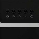 campana-extractora-de-pared-acero-negro-controles