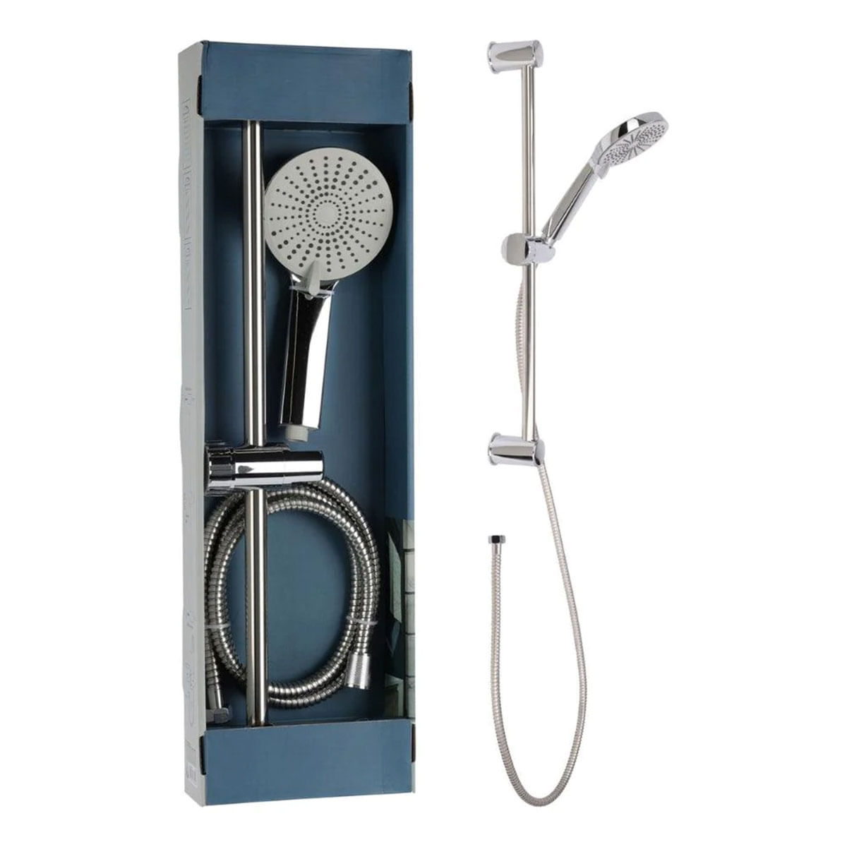 Set de ducha Bathroom Solutions acero inoxidable 150 cm 4