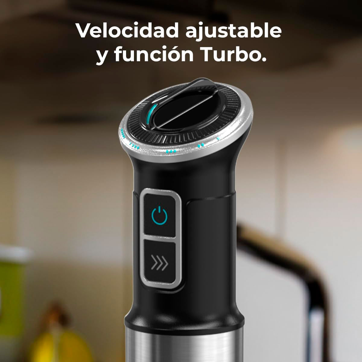 Batidora de mano Cecotec Power Neutron 1100MAX 1100W con vaso medidor inox 5