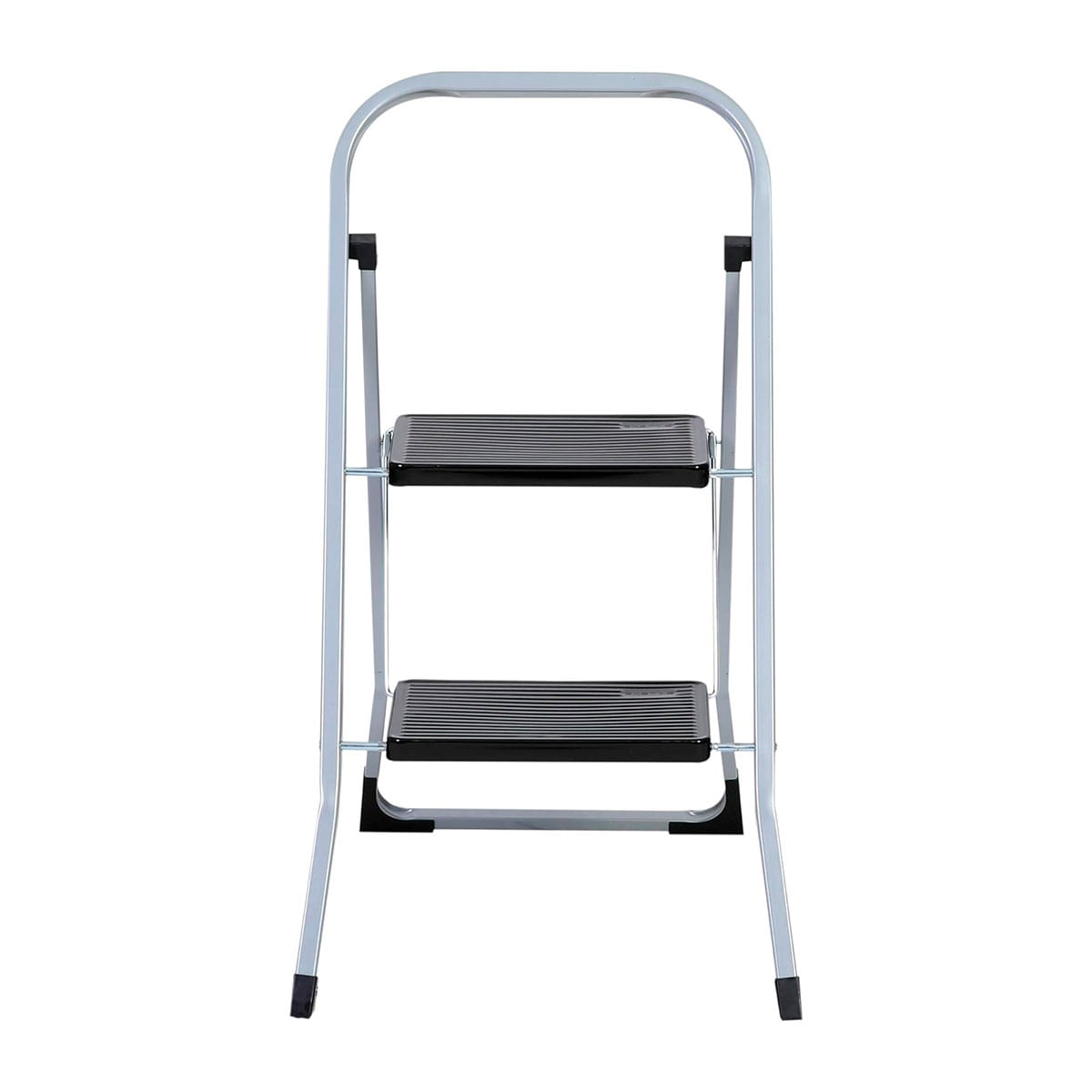 Escalera plegable 2 peldaños inox 2