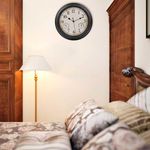 Reloj de pared Lincoln circular diseño vintage negro Ø30 cm 3