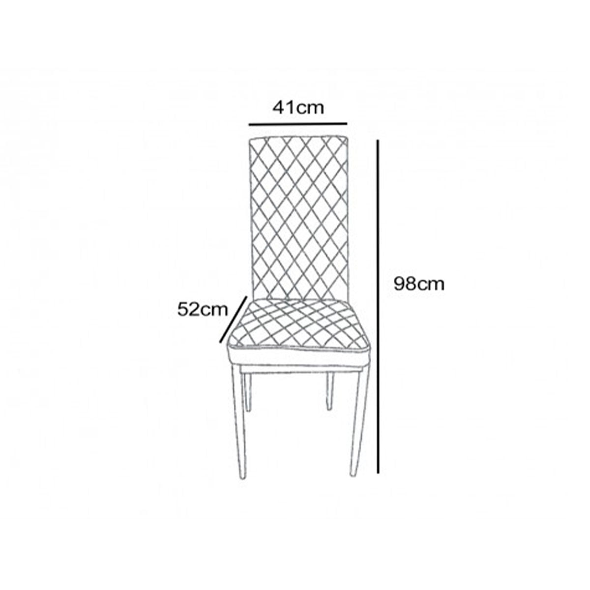 Conjunto de comedor Mármol 1 mesa + 6 sillas de comedor negro/gris medidas-sillas