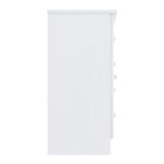 Aparador Turia 4 cajones + 1 puerta blanco 73x77x35 cm 5