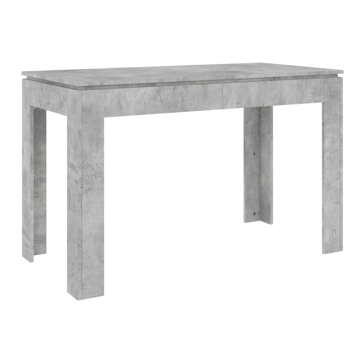 Mesa de comedor Támesis rectangular gris 76x120x60 cm 2