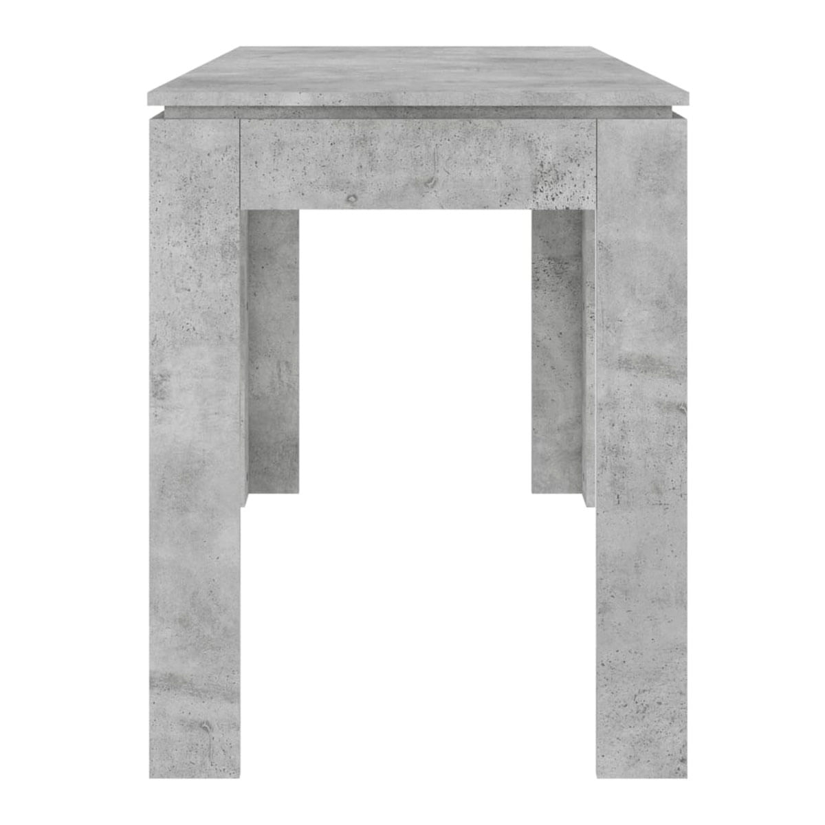 Mesa de comedor Támesis rectangular gris 76x120x60 cm 4