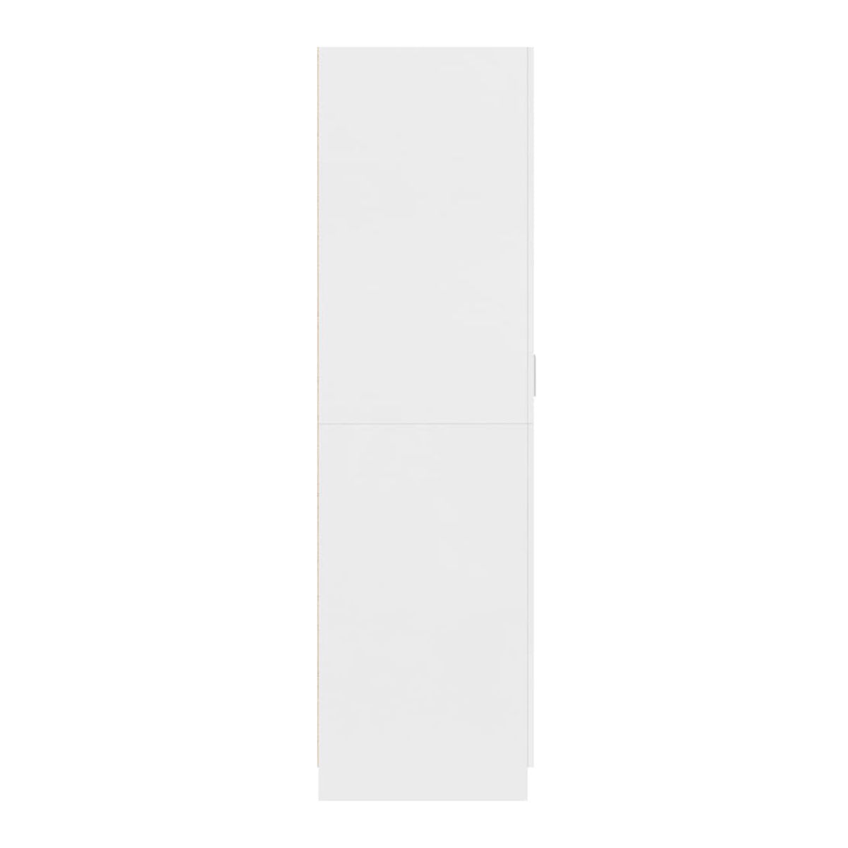 Armario Enara 2 puertas diseño minimalista blanco 180x80x52 cm 6