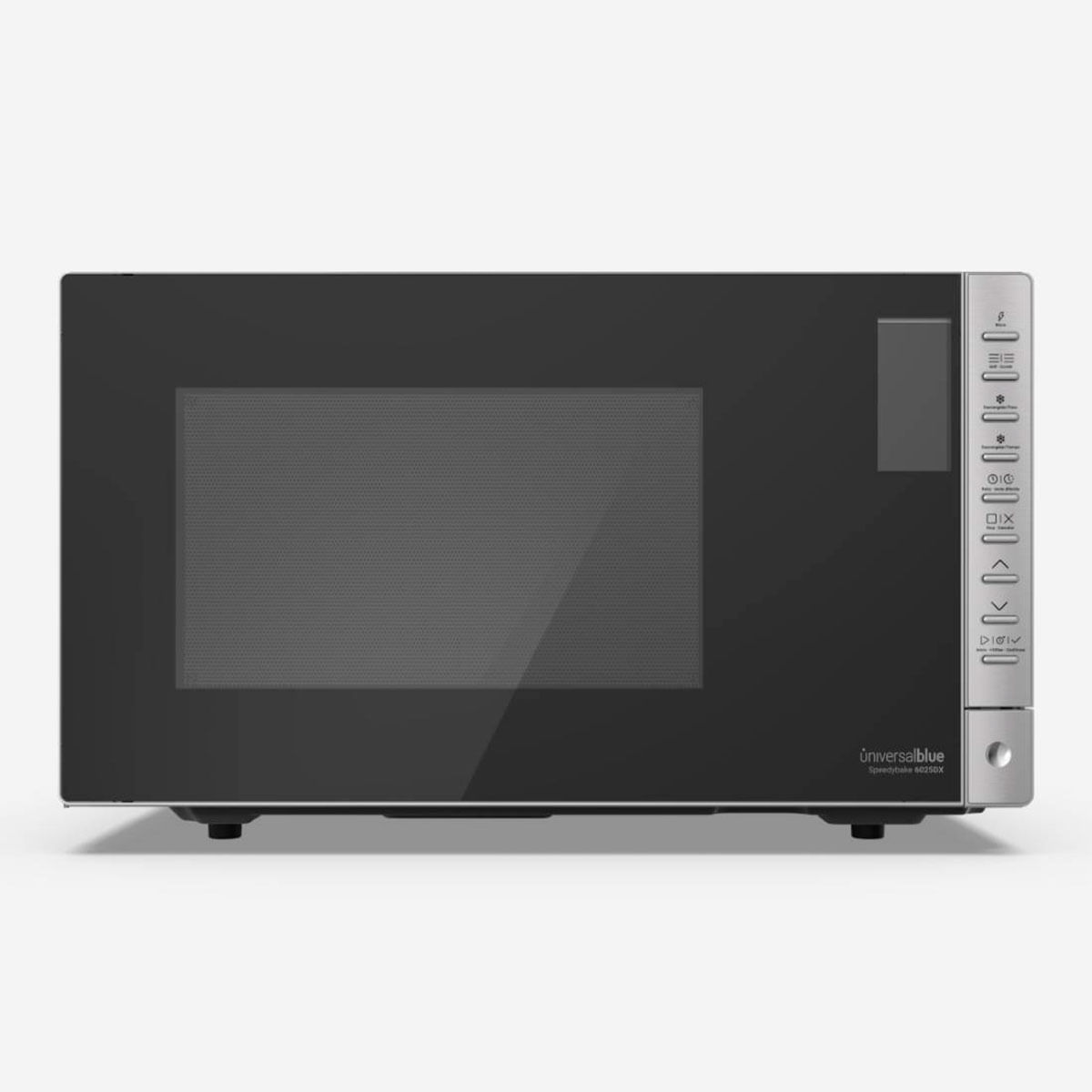 Microondas con grill SpeedyBake 6025DX Universal Blue 900W 25L inox