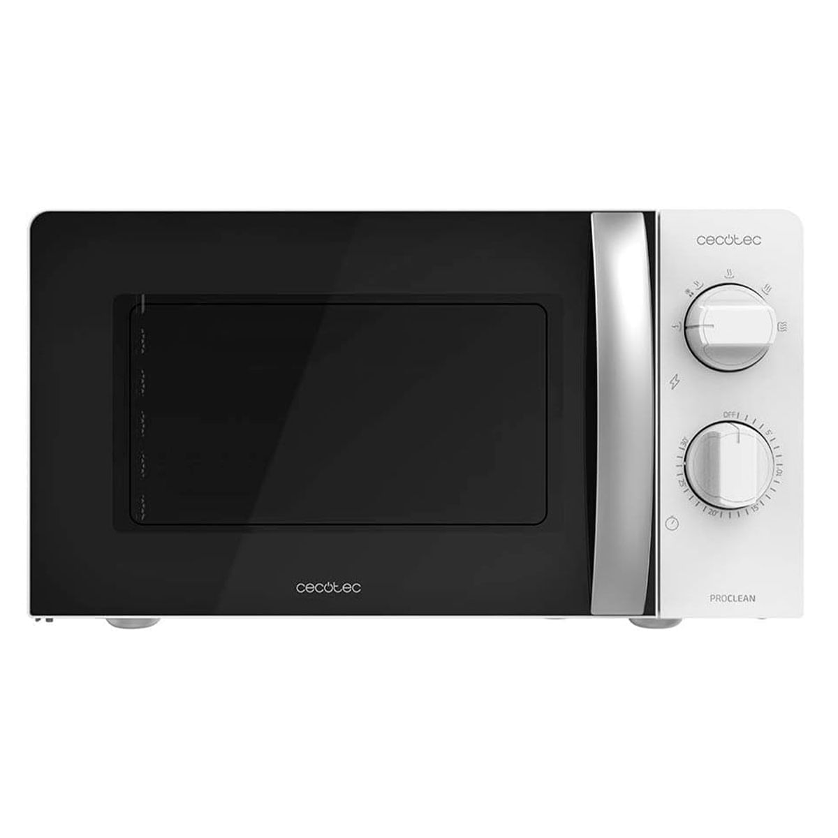 Microondas Cecotec ProClean 2010 700W 20L 6 programas blanco