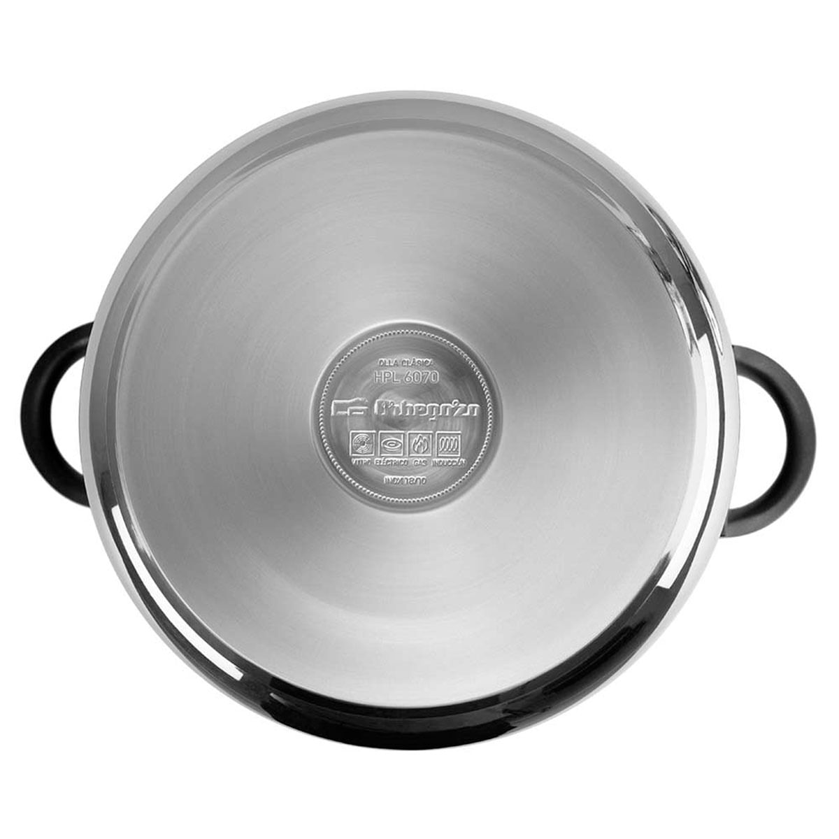 Olla a presión Orbegozo HPL 070 6L acero inoxidable 18/10  4