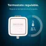 Freidora de aire Cecotec Cecofry Antique 5000 Window 1500W 5L diseño retro con ventana blanco 4