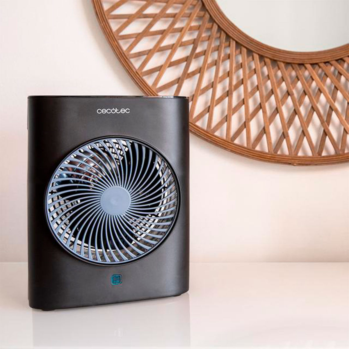 Calefactor ventilador Cecotec ReadyWarm 2070 Max Force Smart 2000W mando a distancia negro 4