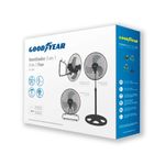 Ventilador Goodyear GY18SF 55W 3 en 1 negro/inox 4