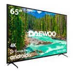 Televisor Smart TV Daewoo D65DM54UAMS 65” 4K UHD DLED Android 11 E negro 2