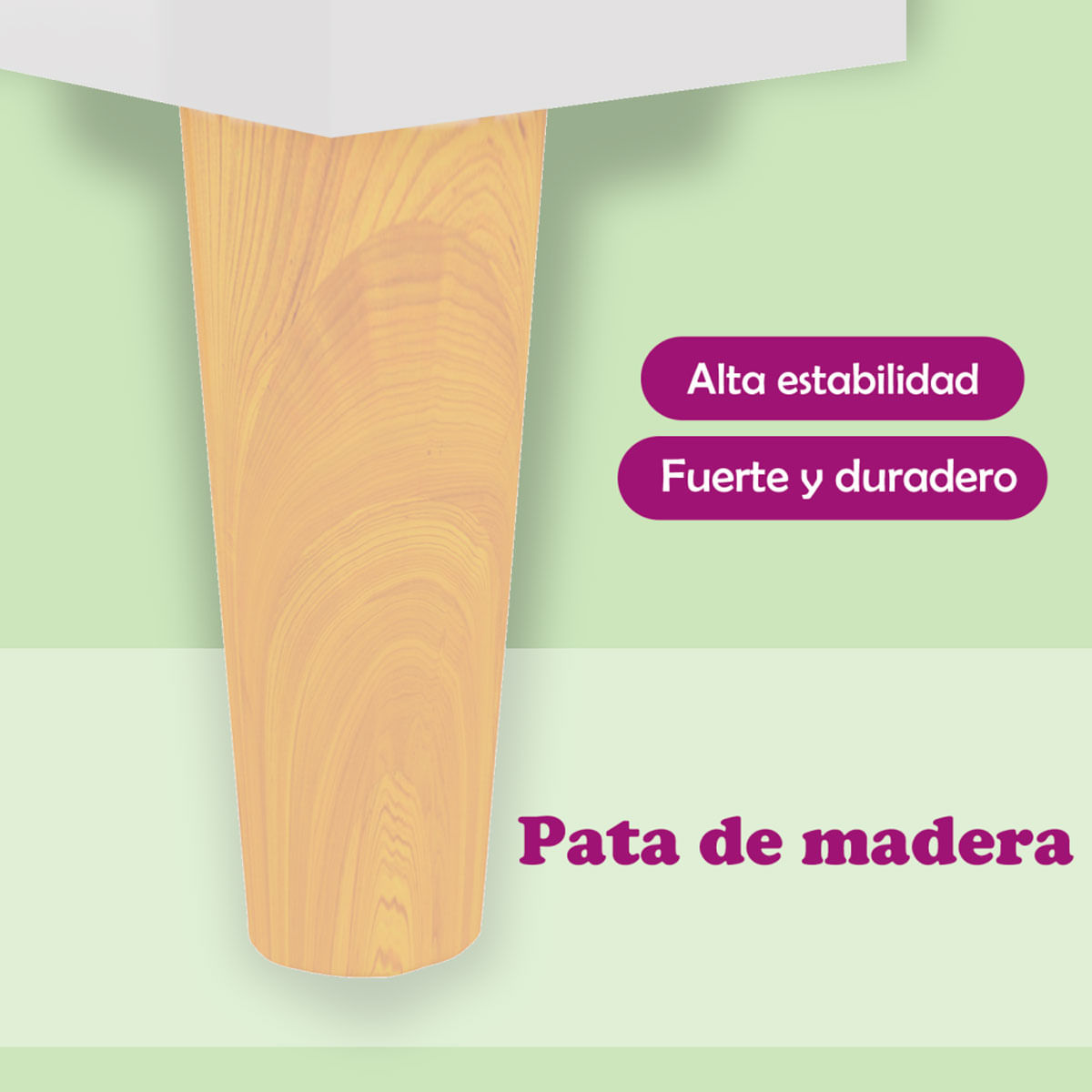 Pack de 2 mesitas de noche Sicilia 2 cajones blanco brillo 50x40x35 cm 5