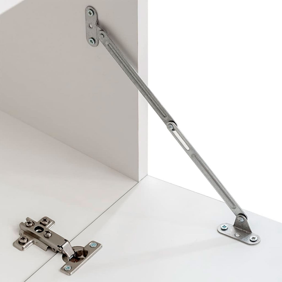 Composición de salón Living luz LED blanco 240 cm 6