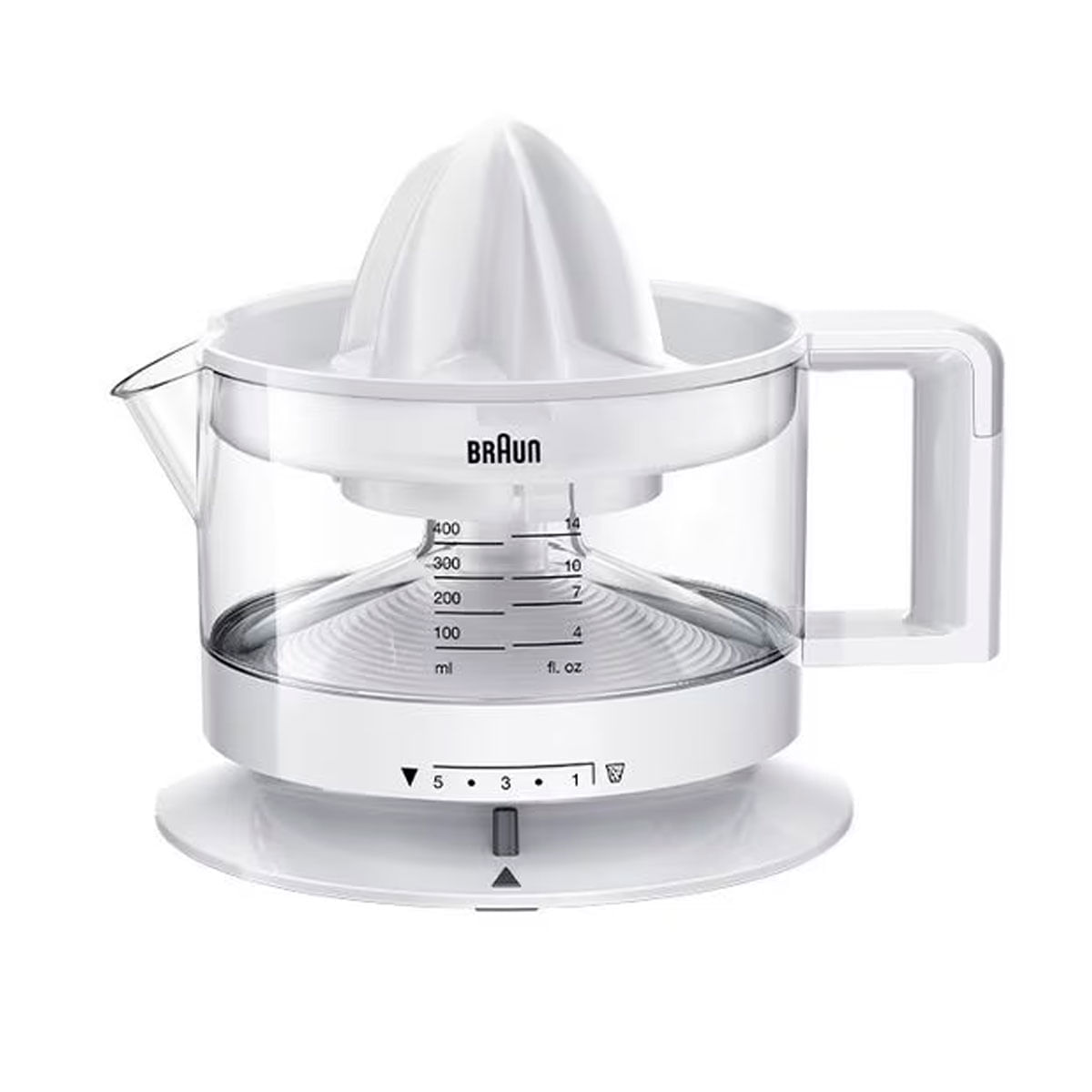 Exprimidor eléctrico Braun Tribute Collection CJ3000 WH 20W 350ml blanco