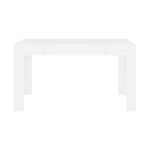 Mesa de comedor fija Cora blanco 76x140x74,5 cm 3