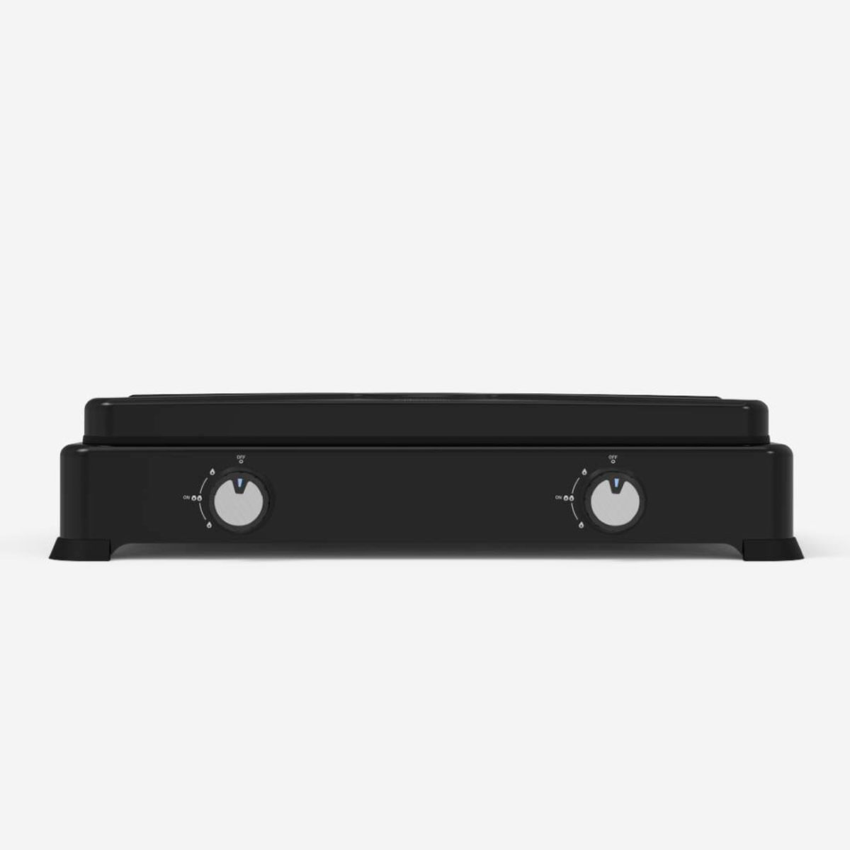 Hornillo de gas portátil Lava Adventure 6002 Universal Blue 4400W 2 fuegos negro 5