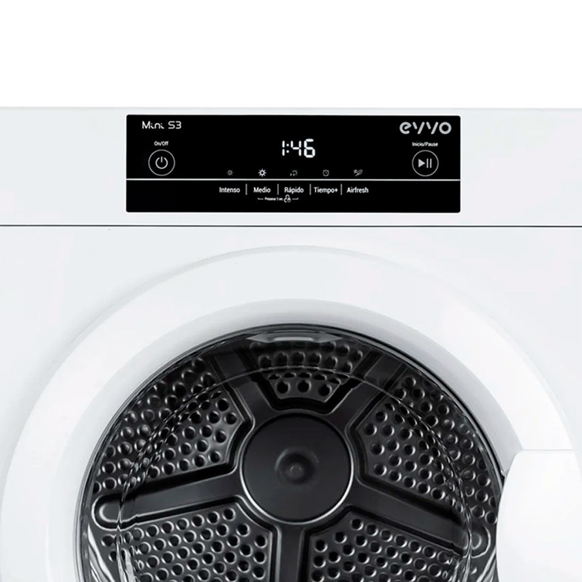 Secadora de evacuación Evvo Mini S3 3kg 5 programas C blanco 64 cm 4