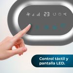 Calefactor cerámico Cecotec ReadyWarm 1550 Max Ceramic Rotate Smart 1500W oscilante blanco 7