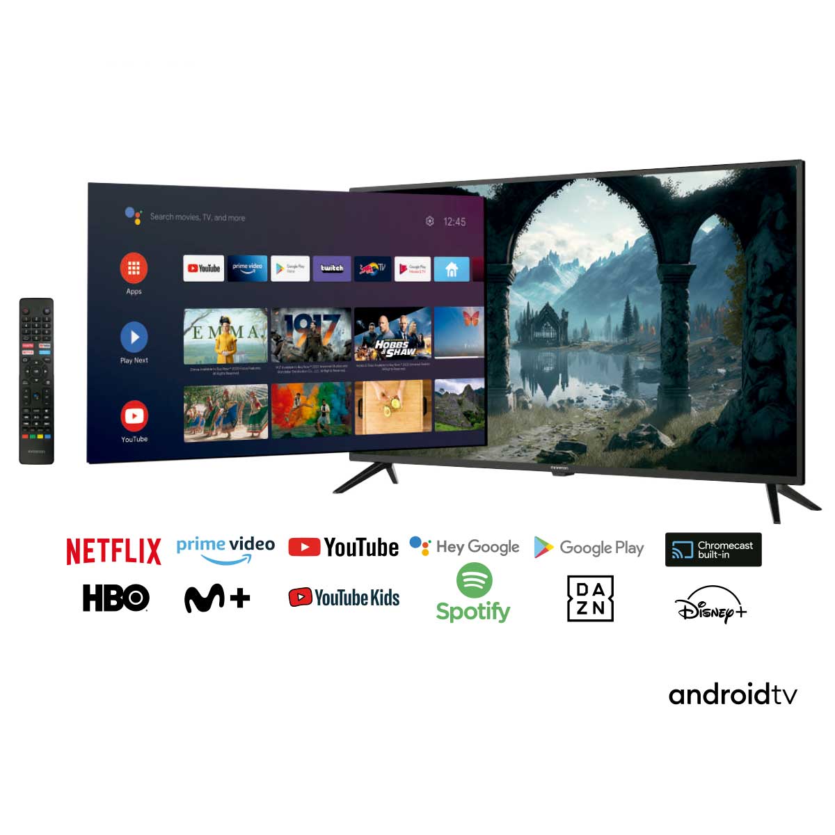 Televisor Smart TV Infiniton INTV-40AT790 40’' Full HD LED Android TV F negro 4
