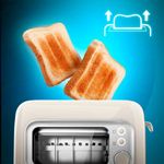 Tostador Cecotec RetroVision 700W diseño retro con ventana beige 4
