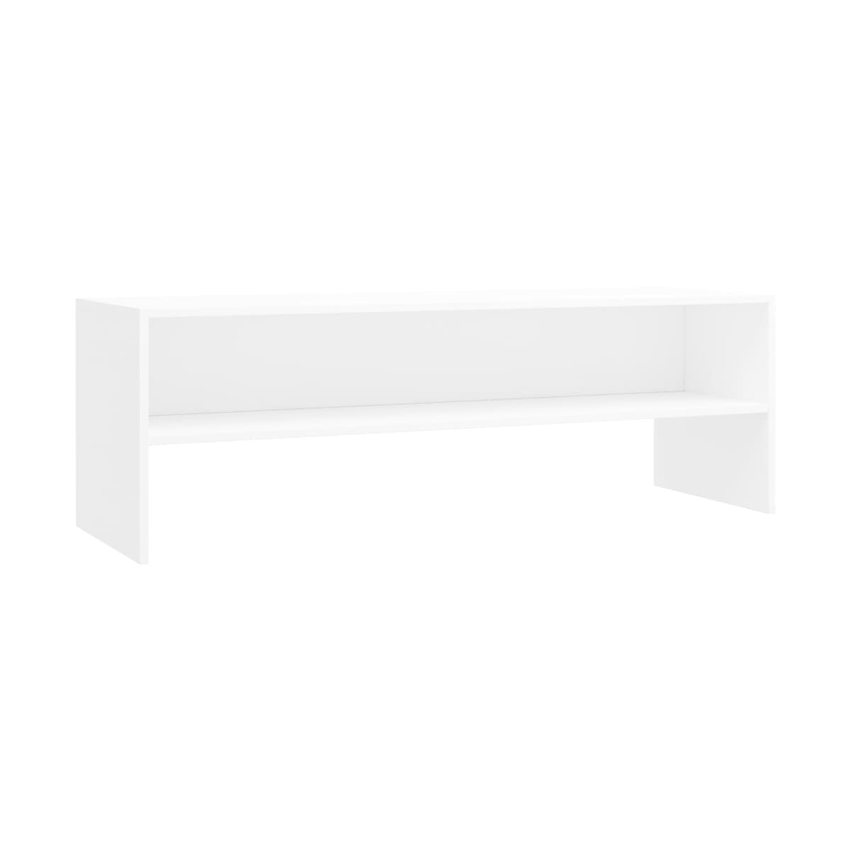 Mueble bajo de TV Simply estante inferior blanco 40x120x40 cm 2