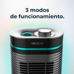 Calefactor cerámico Cecotec ReadyWarm 1550 Max Ceramic Rotate 1500W oscilante negro 6