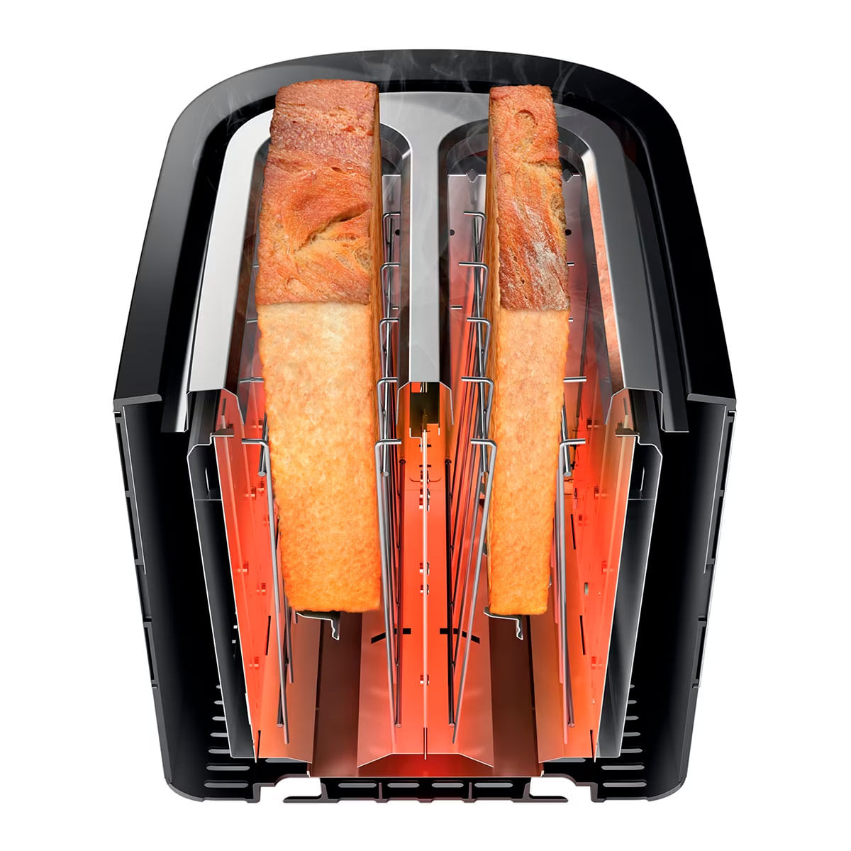 Tostador Philips HD2639/90 730W con rejilla para bollería inox 4