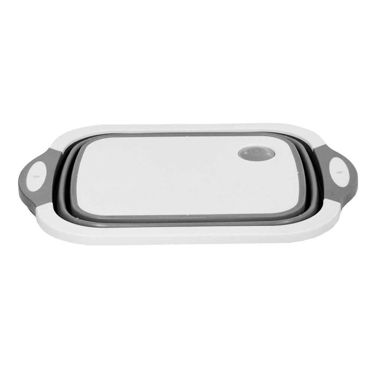 Tabla multiusos Confortime 3 en 1 plegable blanco 4
