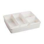 Set de 5 cestas multiusos DEM blanco