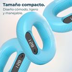 Ejercitador de antebrazo Cecotec Drumfit HandFit Smart 14kg pantalla LED azul 5