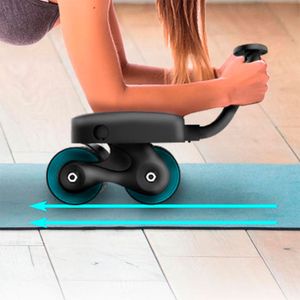 Rueda abdominal Cecotec Drumfit AB Fit Pro rebote automático negro