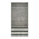Armario-Tsubaki-2-cajones-diseño-sin-puertas-gris-hormigon-200x100x50-cm-3