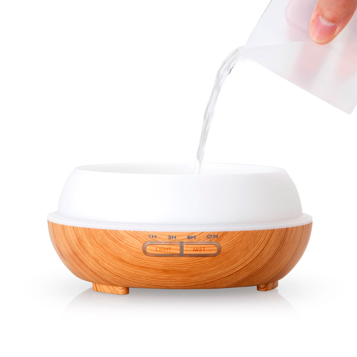 Humidificador Orbegozo HUA350 AROMATER 300ml luz LED 7 tonos animada interior