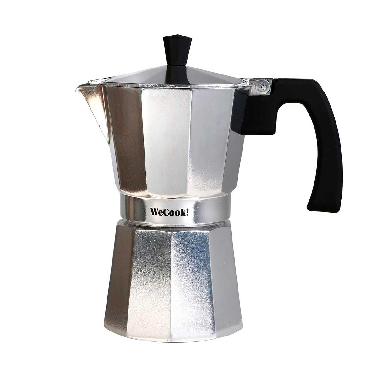 Cafetera italiana Paola Wecook 6 tazas frontal