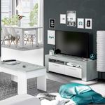 Mueble bajo de TV URBAN cemento animada