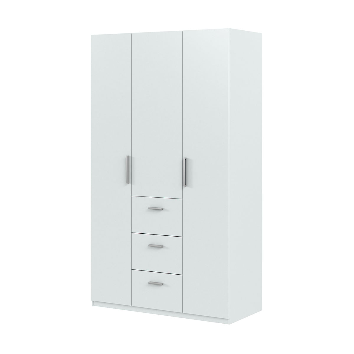 Armario-WARD-3-puertas-3-cajones---4-estantes-blanco-203x117x52-cm-lateral