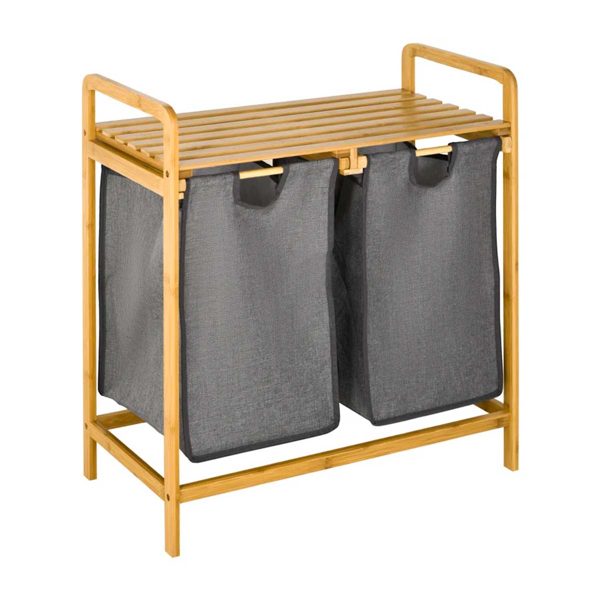 Cesto-para-ropa-sucia-Homcom-2-bolsas-extraibles---estante-bambu-natural-73x635x33-cm-frontal