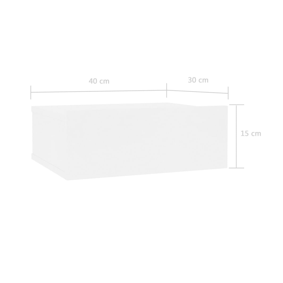 Mesita-de-noche-Sama-flotante-minimalista-con-1-cajon-madera-contrachapada-blanco-15x40x30cm-medidas