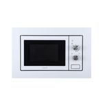 Microondas-integrable-Cata-MMA20WH-20L-800W-con-grill-5-potencias-cristal-blanco-frontal