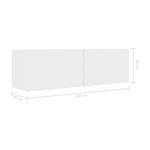 Mueble-de-TV-Azyal-flotante-2-puertas-abatibles-blanco-30x100x30-cm-medidas