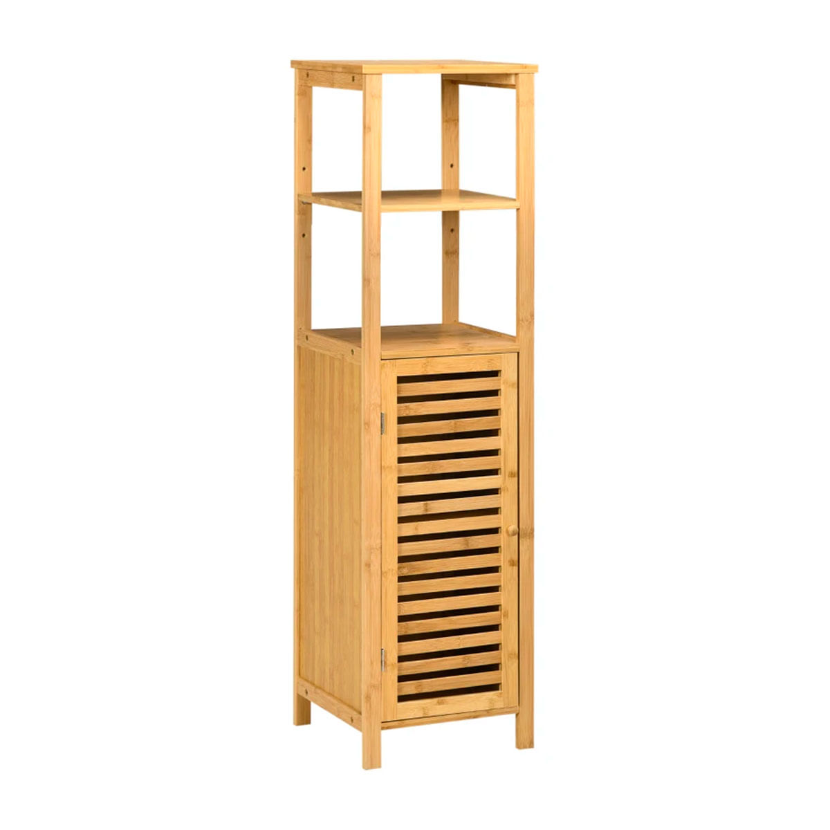 Armario-auxiliar-de-baño-Dune-Kleankin-2-estantes---1-armario-bambu-120x329x299-cm-frontal