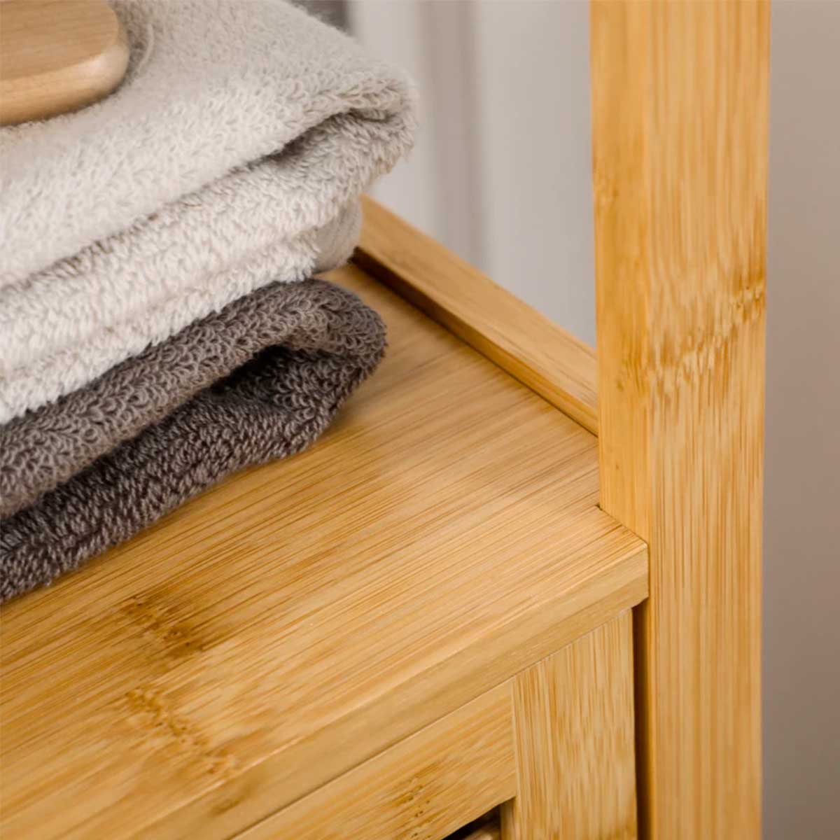Armario-auxiliar-de-baño-Dune-Kleankin-2-estantes---1-armario-bambu-120x329x299-cm-detalle-estante