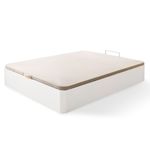 Canapé Gaia elevación hidráulica 22 mm blanco 135x200 cm - Montaje incluido 4