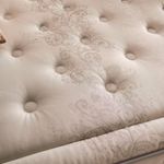 Colchón de muelles ensacados Artesanal Vip Nature tejido Jacquard media-alta crema 30 cm 5