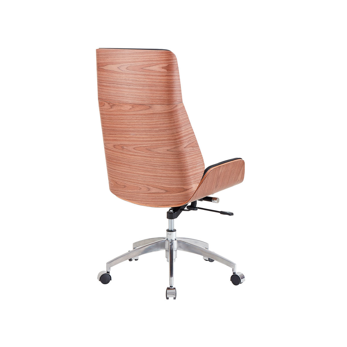 Sillon-giratorio-Ulrich-regulable-asiento-tapizado-simil-piel-negro-111-117x64x64cm-posterior