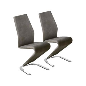 Pack de 2 sillas Rin tapizado jarama marengo 100x45x64 cm