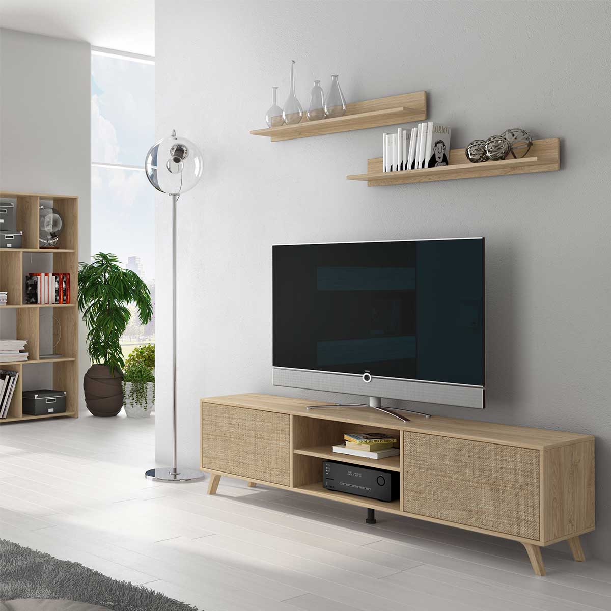 Composicion-de-salon-Soto-puccini-textil-ambiente-5A-detalle-television